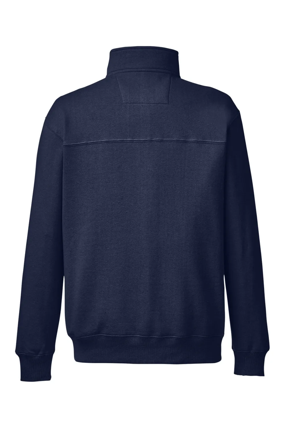 Nautica Herren Anchor 1/4-Zip Sweatshirt mit Taschen - Marineblau