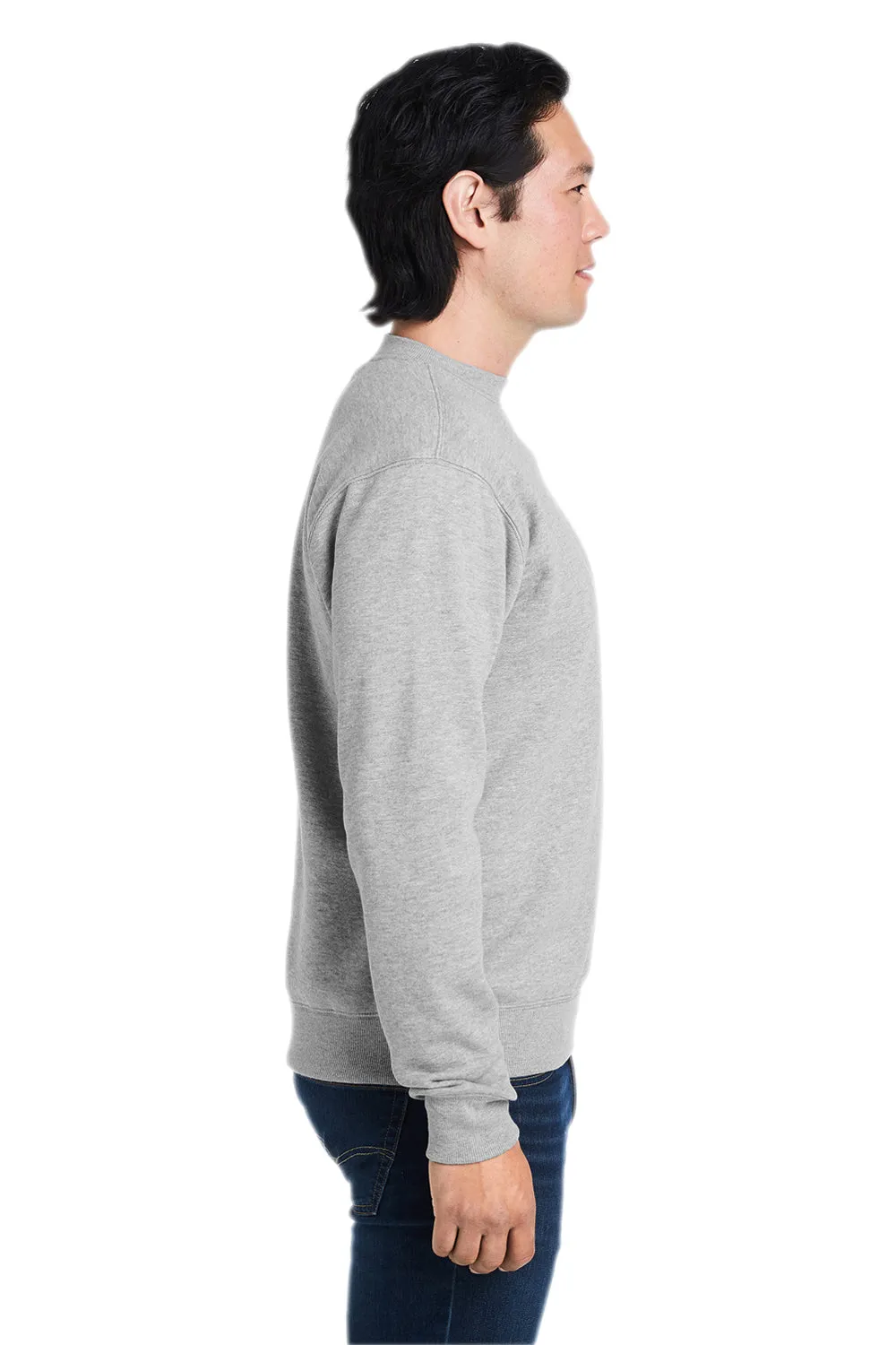 Nautica Herren Anker Crewneck Sweatshirt - Heather Oxford Grau