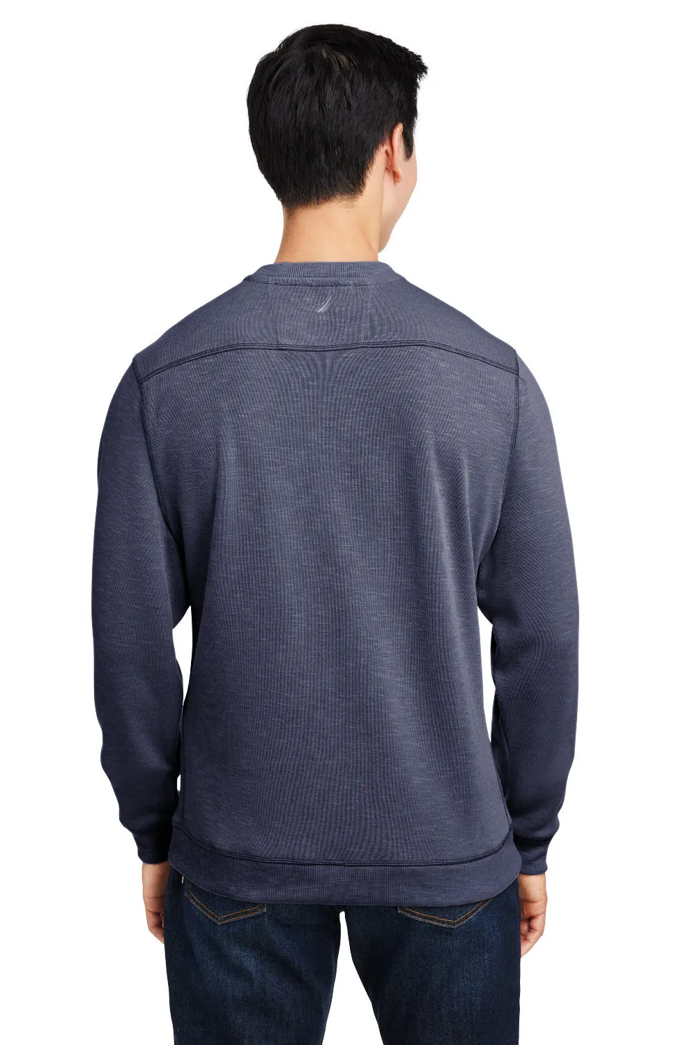 Nautica Herren Sun Surfer Supreme Crewneck Sweatshirt - Vintage Marineblau