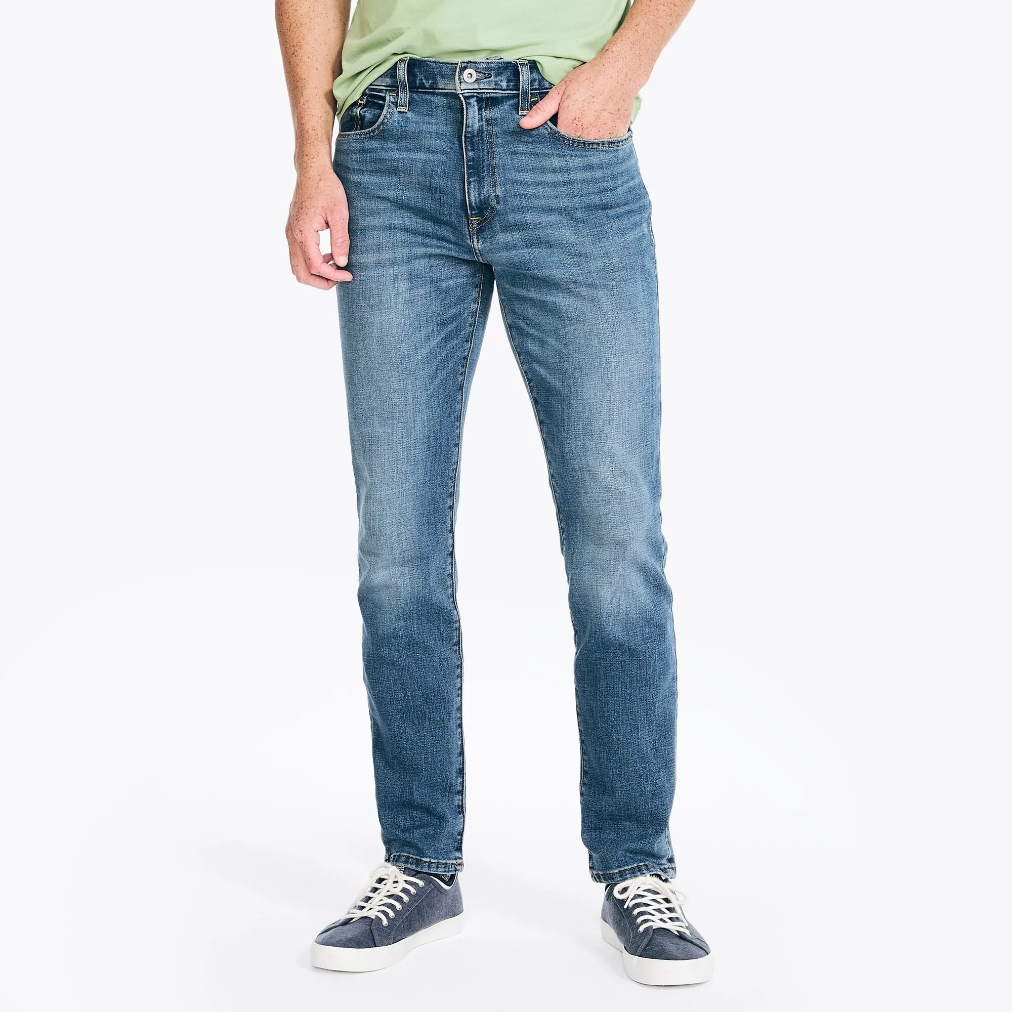 Nautica Herren Vintage Straight Stretch Denim