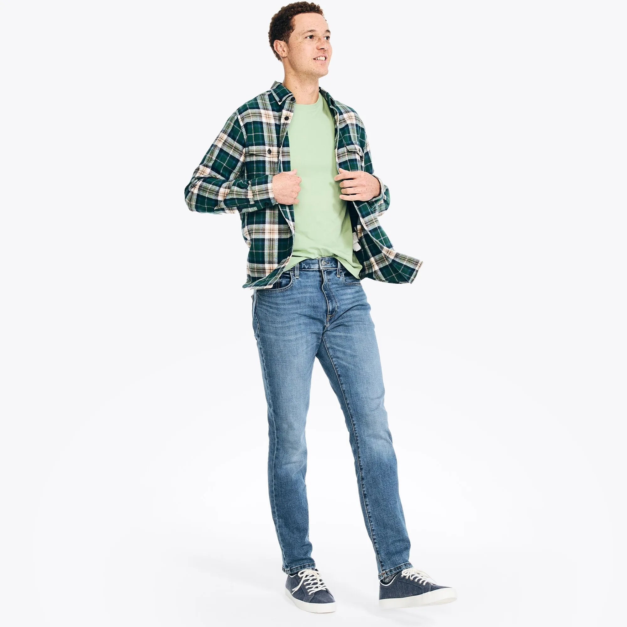 Nautica Herren Vintage Straight Stretch Denim
