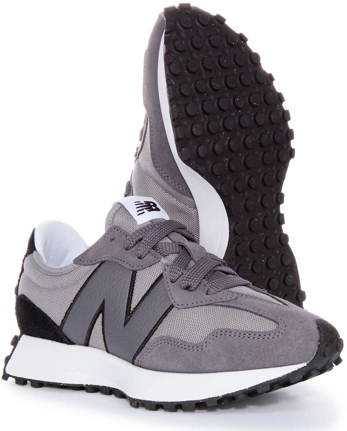 New Balance U327 MD in grau-schwarzen Schuhen New Balance