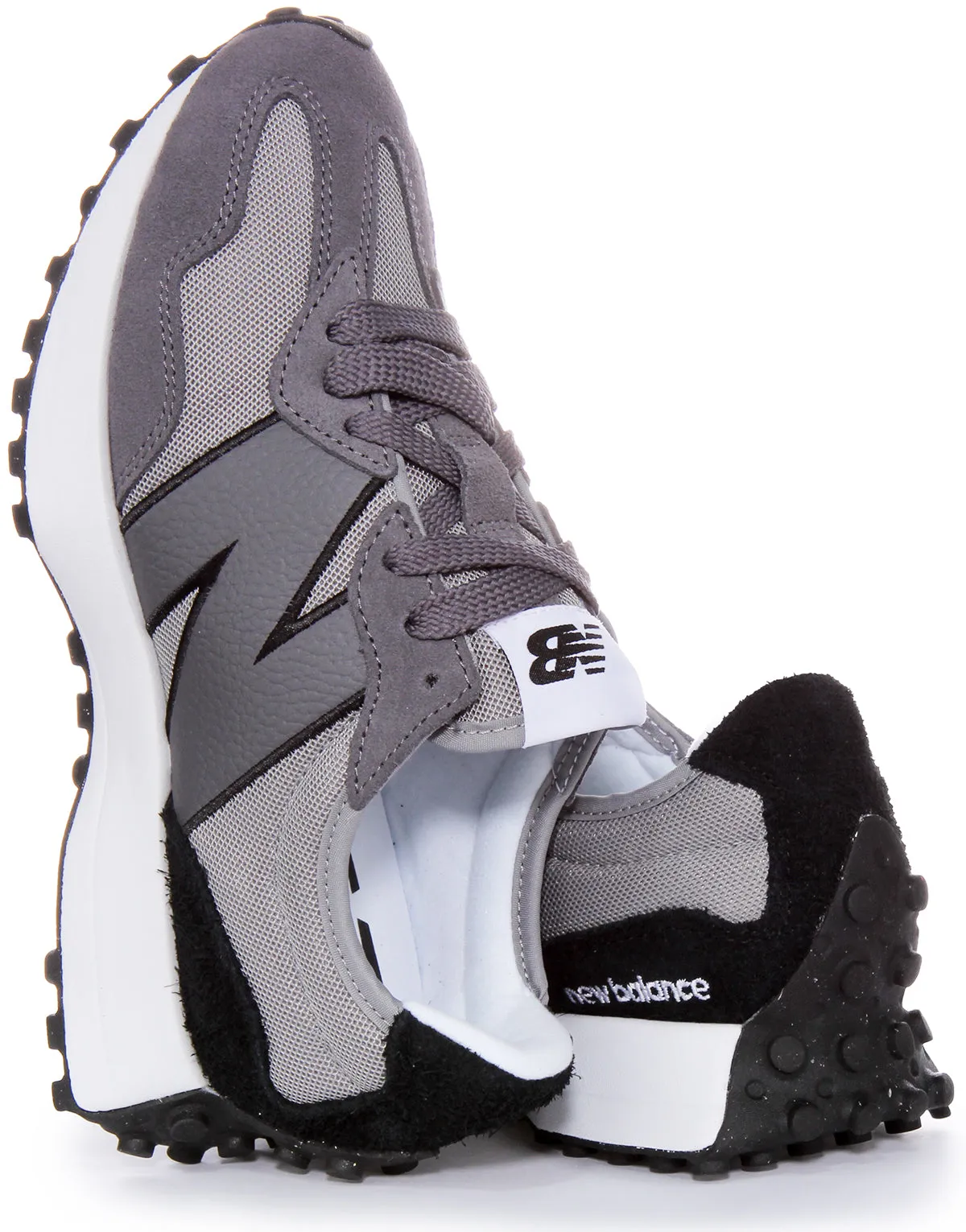 New Balance U327 MD in grau-schwarzen Schuhen New Balance