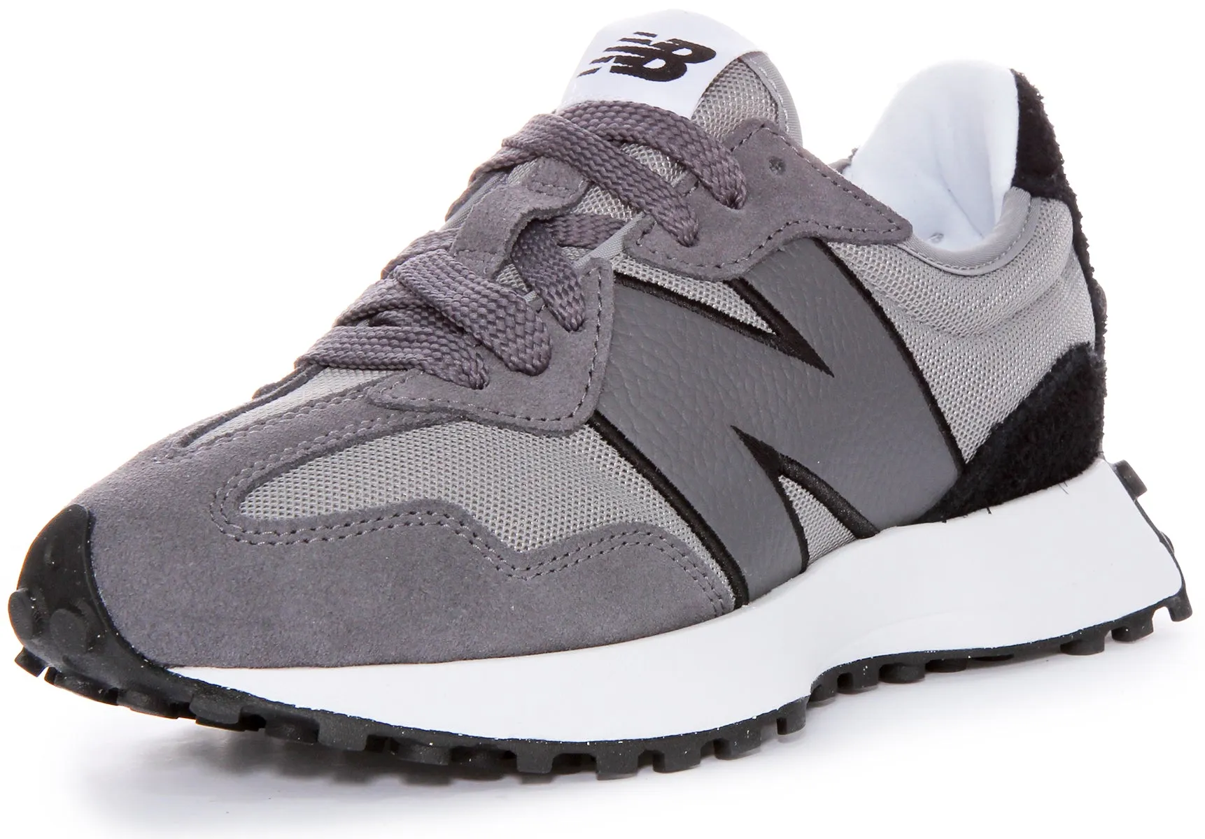 New Balance U327 MD in grau-schwarzen Schuhen New Balance
