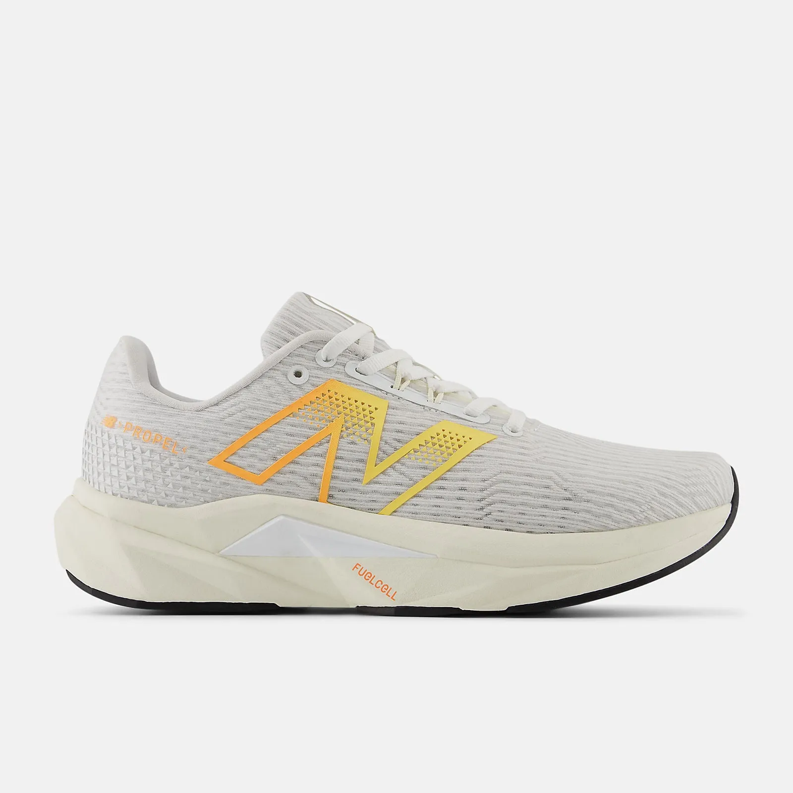 NEW BALANCE DAMEN FUELCELL PROPEL V5 GRAUE LAUFSCHUHE