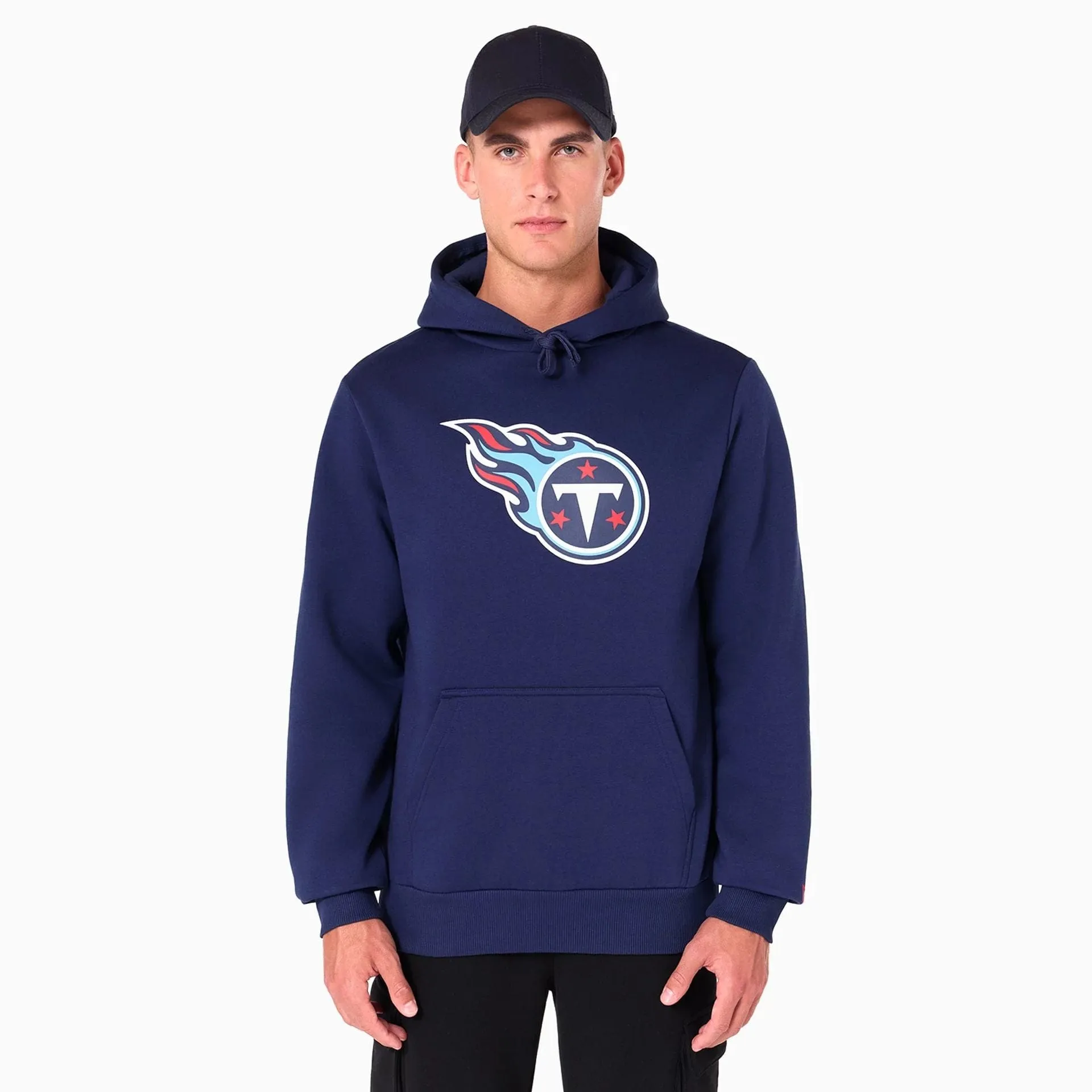 New Era Sweatshirts und Hoodies Tennessee Titans NFL Navy Pullover Hoodie