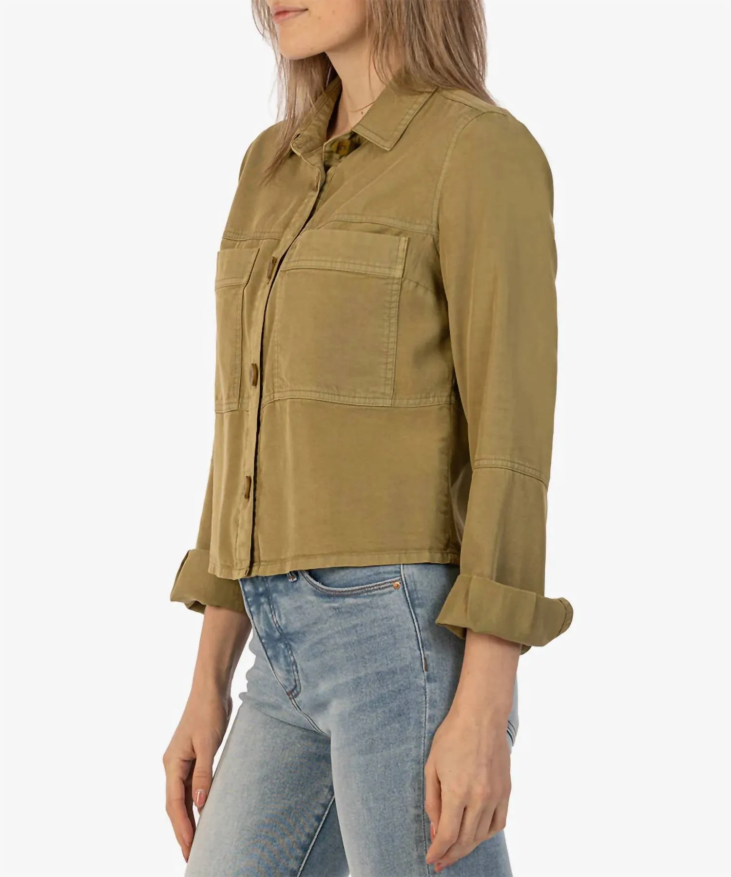 Neue Zinnia Tencel Jacke in Limonade