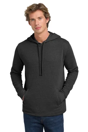 Next Level Herren PCH Fleece Kapuzenpullover mit Taschen - Heather Schwarz