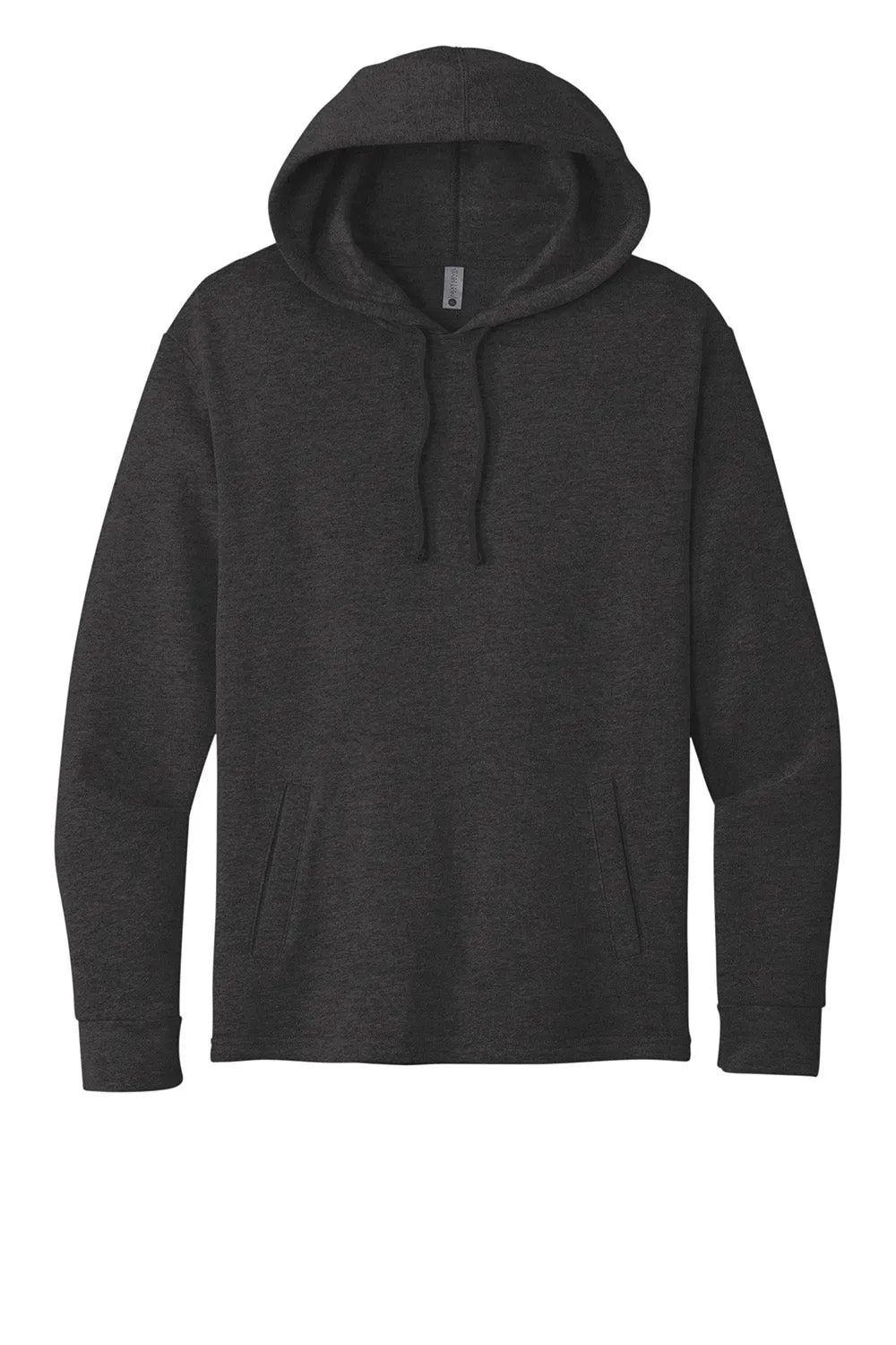 Next Level Herren PCH Fleece Kapuzenpullover mit Taschen - Heather Schwarz