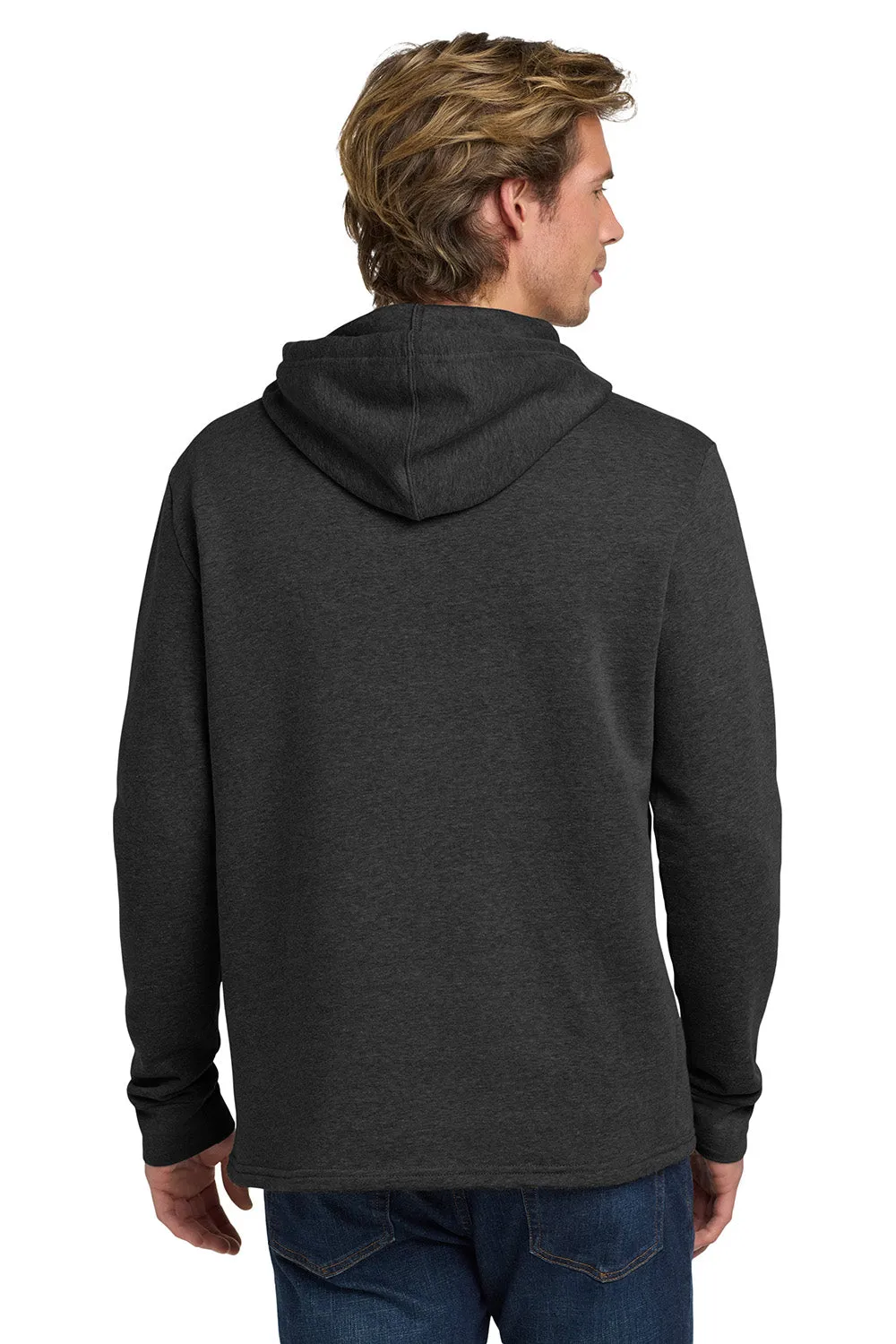 Next Level Herren PCH Fleece Kapuzenpullover mit Taschen - Heather Schwarz