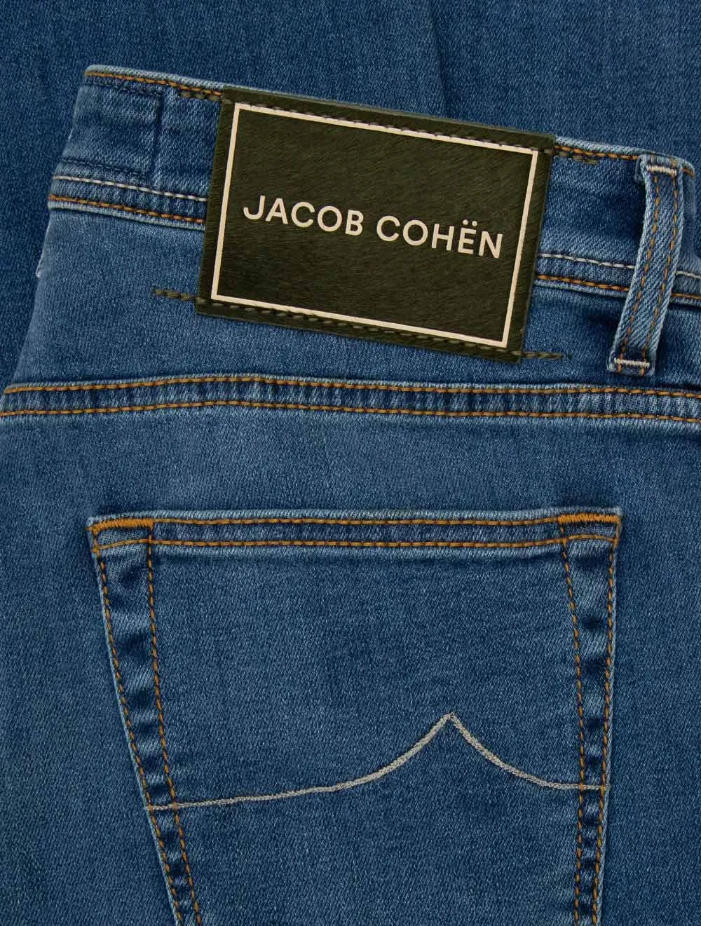 Nick 5 Pocket Slim Fit Jeans Blau