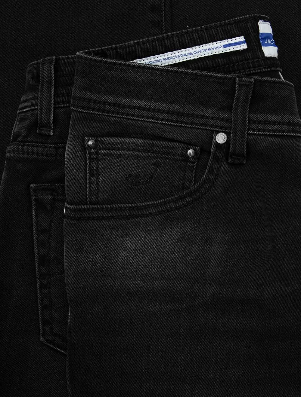 Nick 5 Pocket Slim Jeans Schwarz