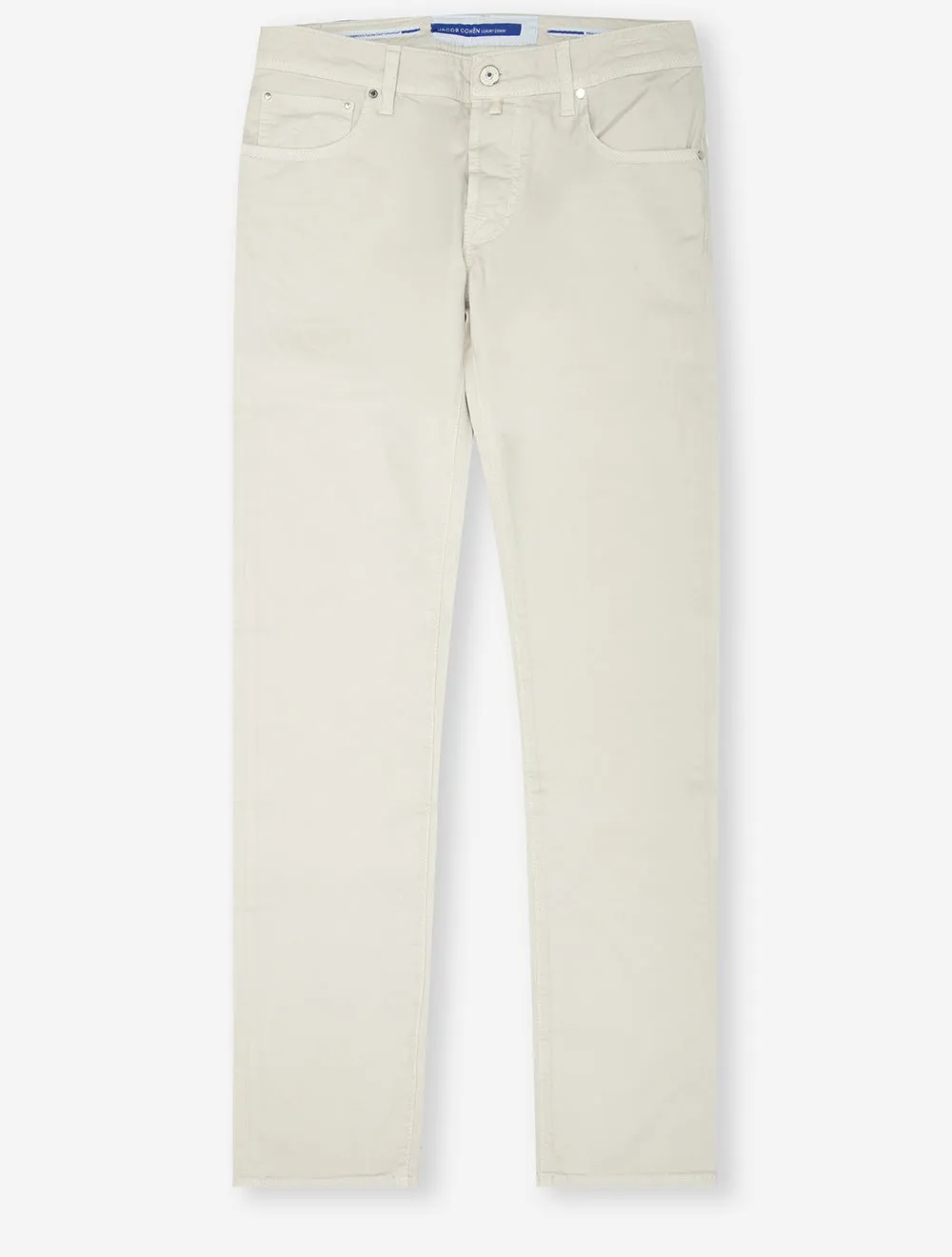 Nick 5-Taschen Super Slim Jeans Off White