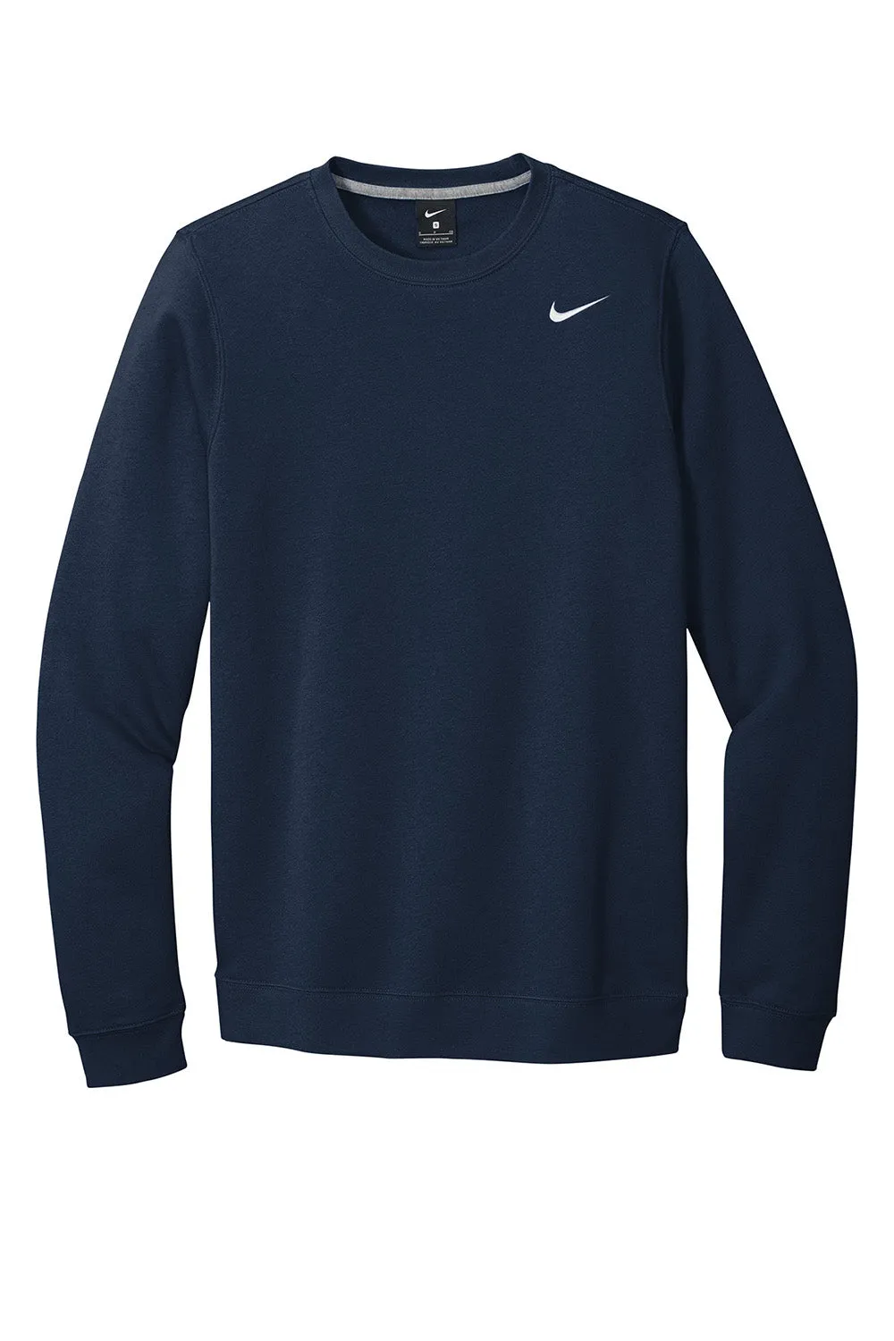 Nike Herren Club Fleece Crewneck Sweatshirt - Marineblau