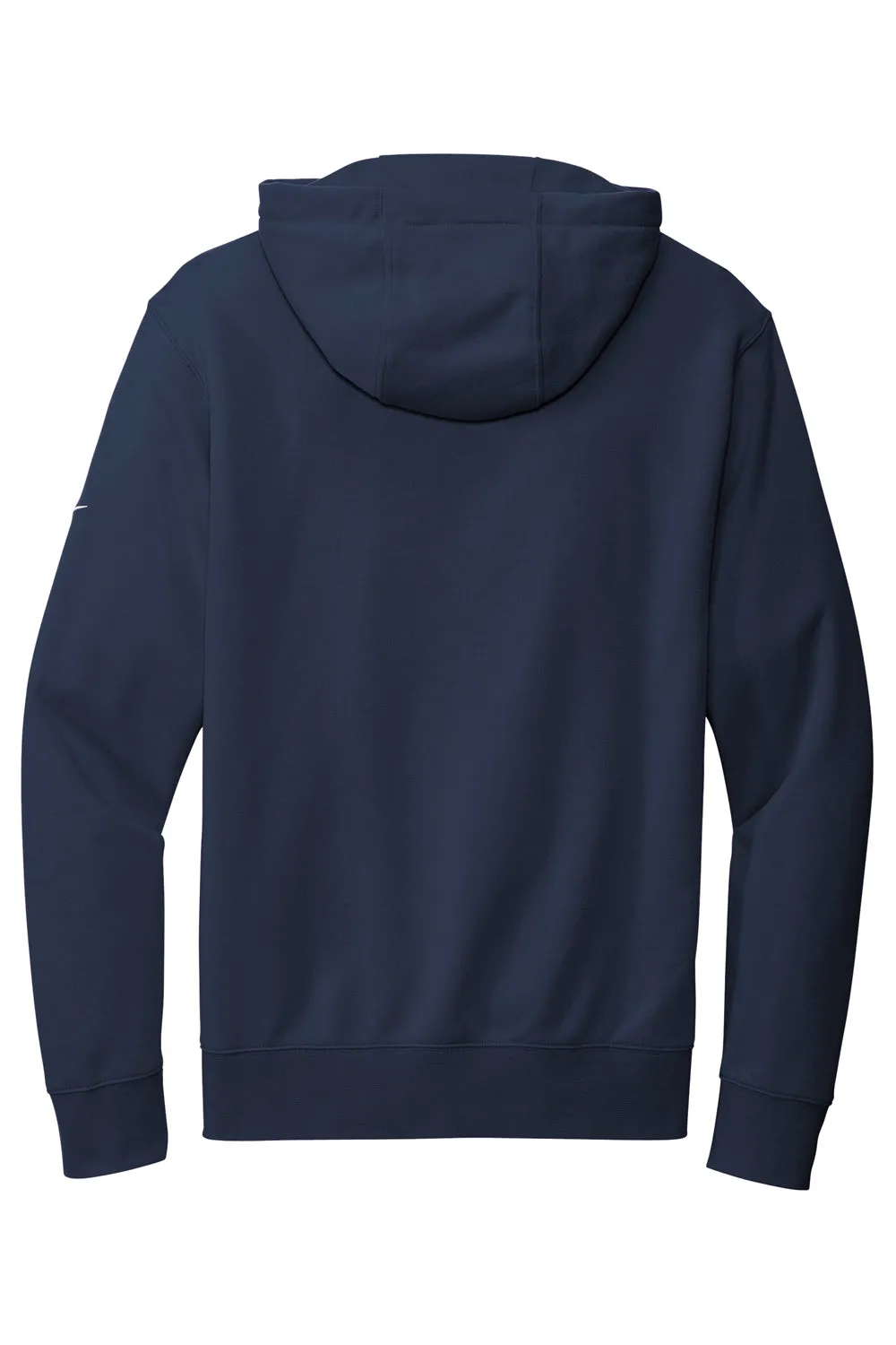 Nike Herren Club Fleece Full-Zip Kapuzenpullover mit Taschen - Mitternachtsmarineblau