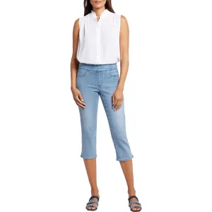 NYDJ Womens Dakota Stretch Denim Cropped Jeans
