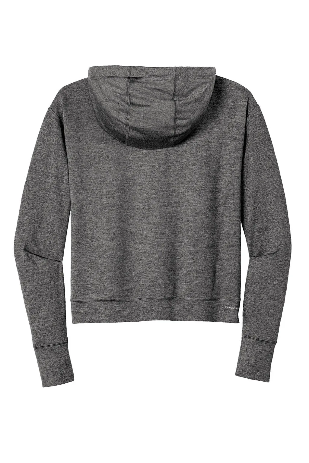 Ogio Damen Endurance Force Feuchtigkeitstransportierende Kapuzenpullover Hoodie - Heather Gear Grau