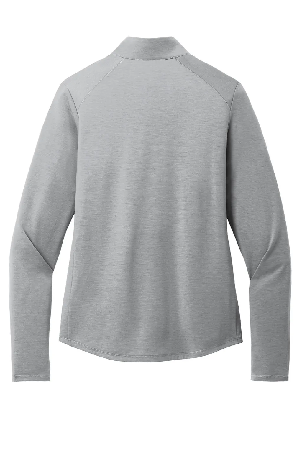 Ogio Damen Motion Feuchtigkeitstransportierendes 1/4-Zip Sweatshirt mit Tasche - Graustein