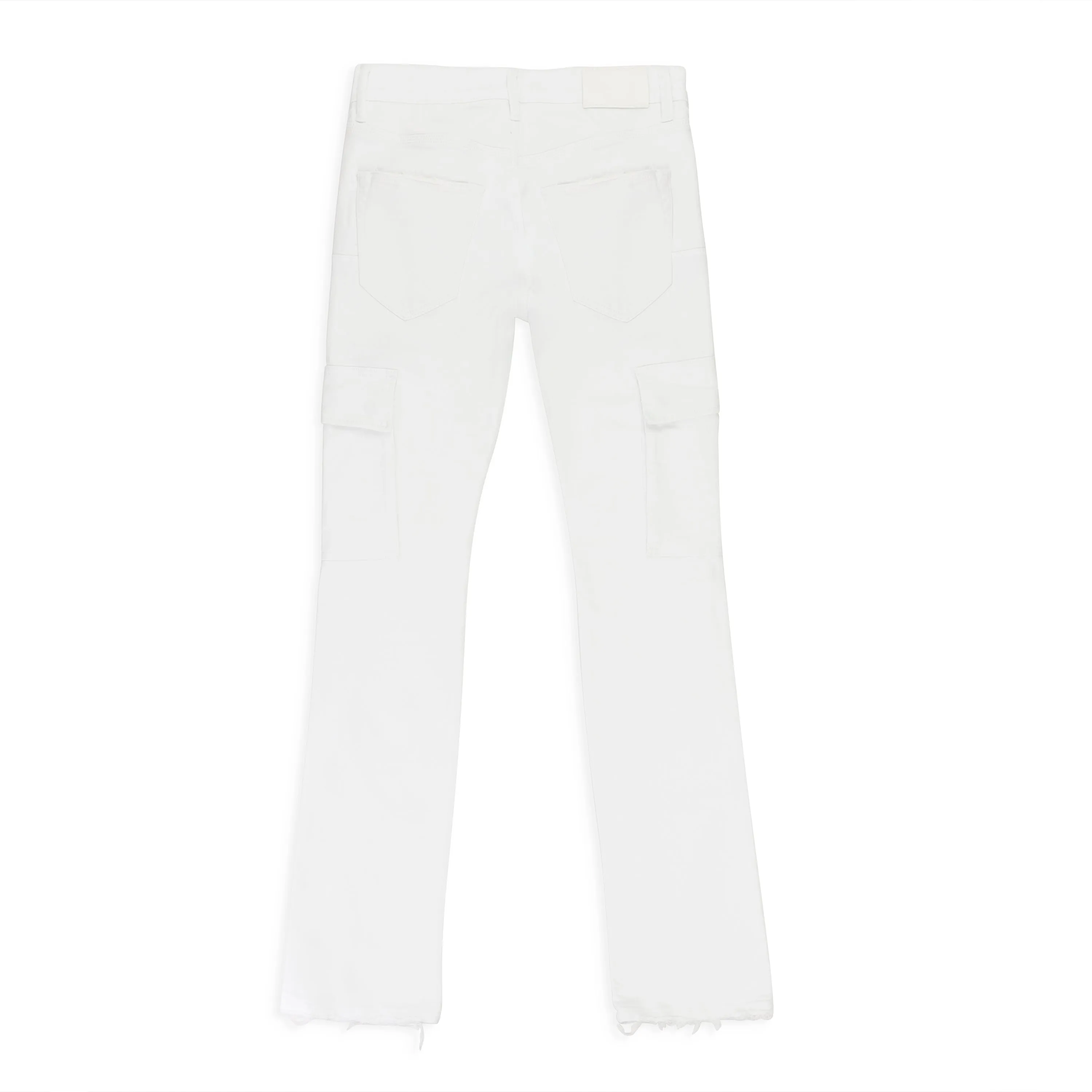 OPTIC CARGO WEIßE SKINNY JEANS