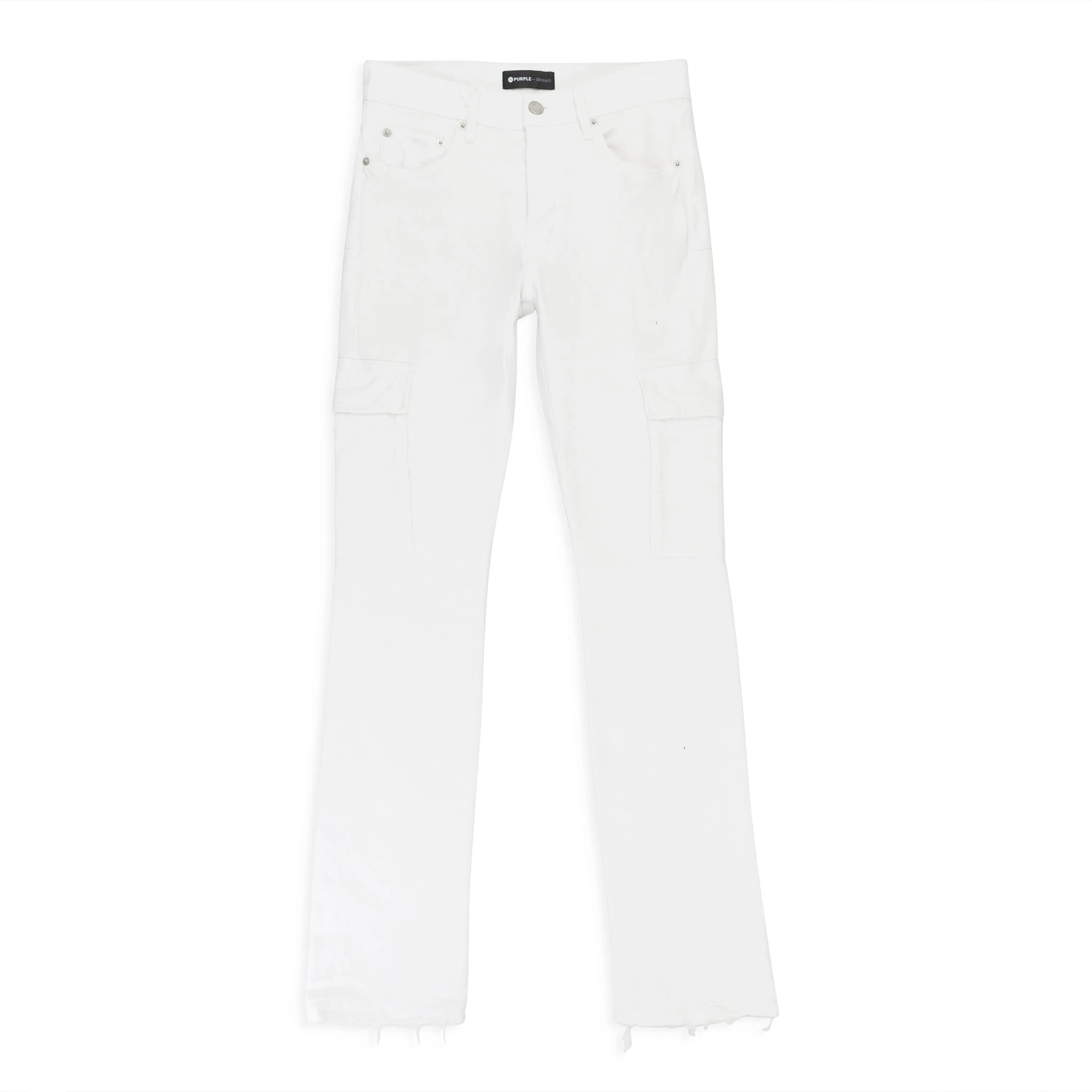 OPTIC CARGO WEIßE SKINNY JEANS