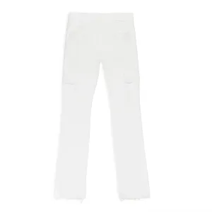 OPTIC CARGO WEIßE SKINNY JEANS