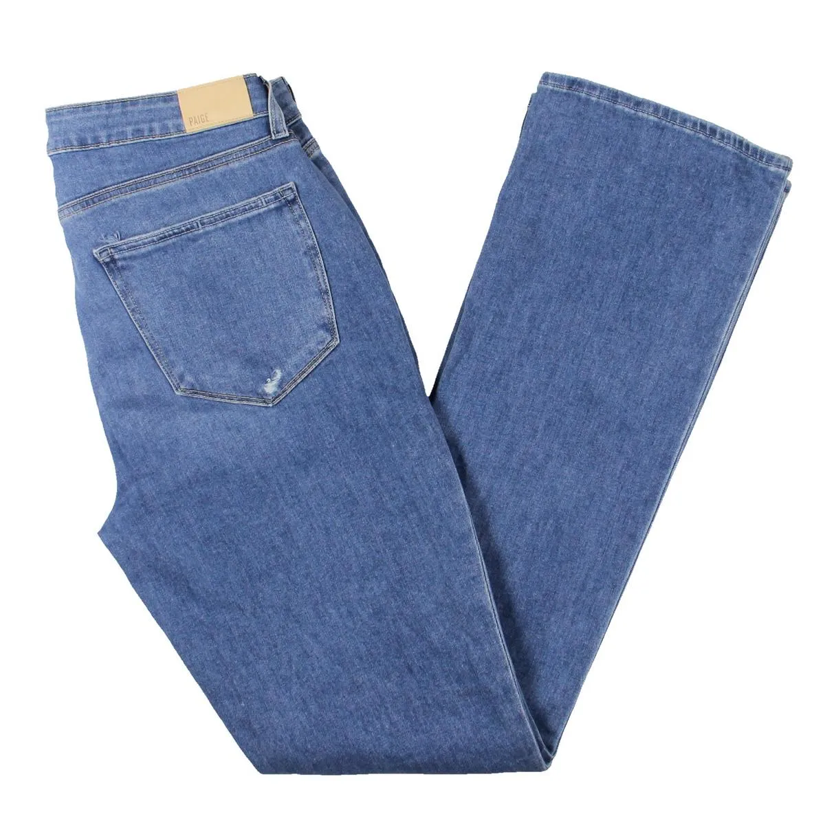 Paige Damen High-Waist Denim Bootcut Jeans