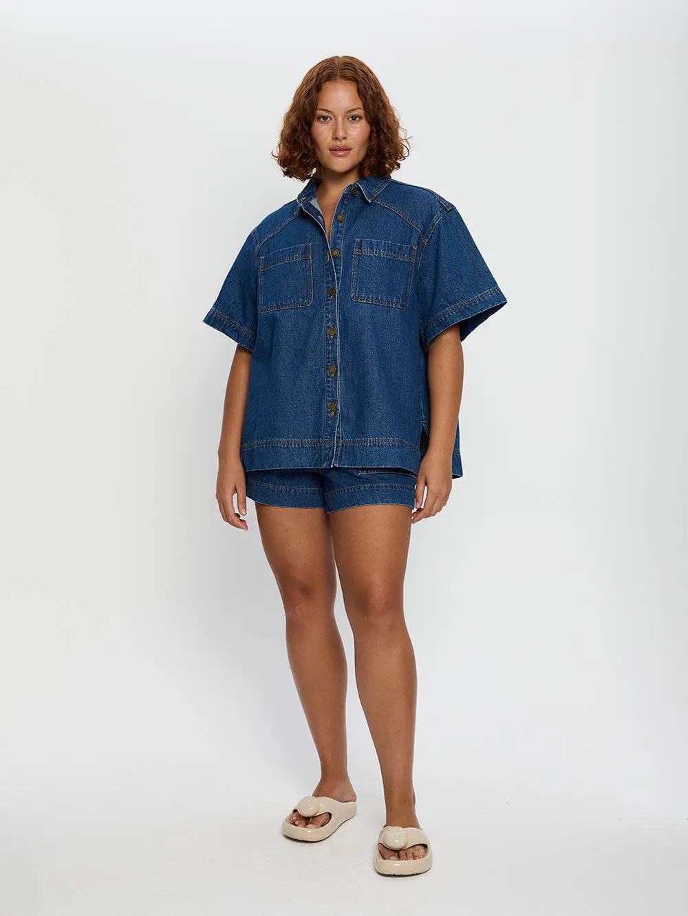 Paloma Denim-Hemd - Indigo