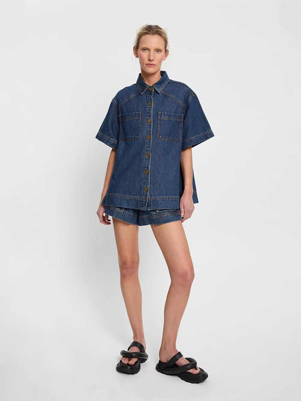 Paloma Denim-Hemd - Indigo