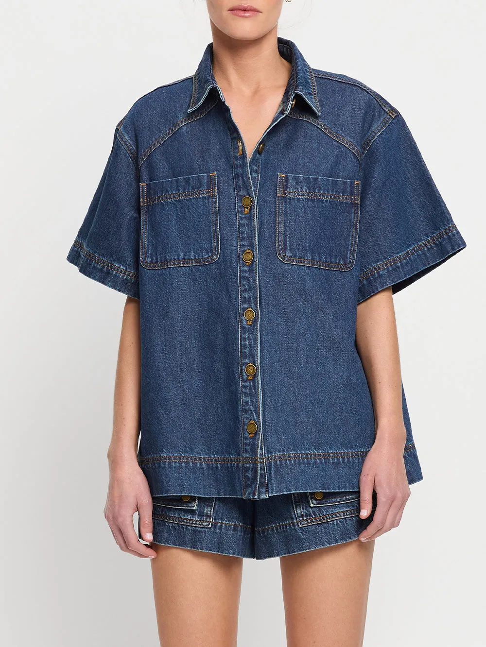Paloma Denim-Hemd - Indigo