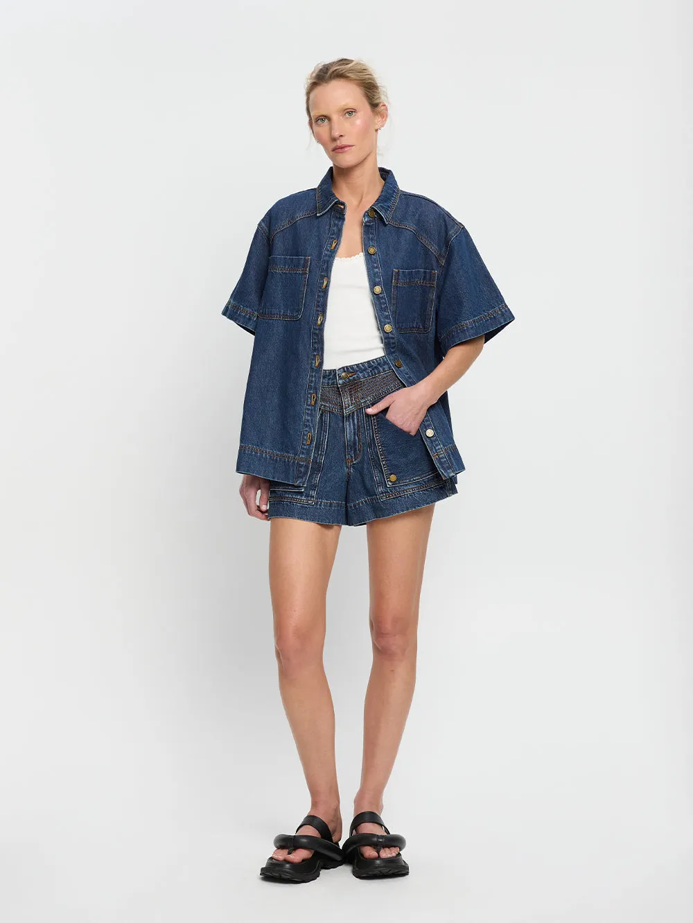 Paloma Denim-Hemd - Indigo