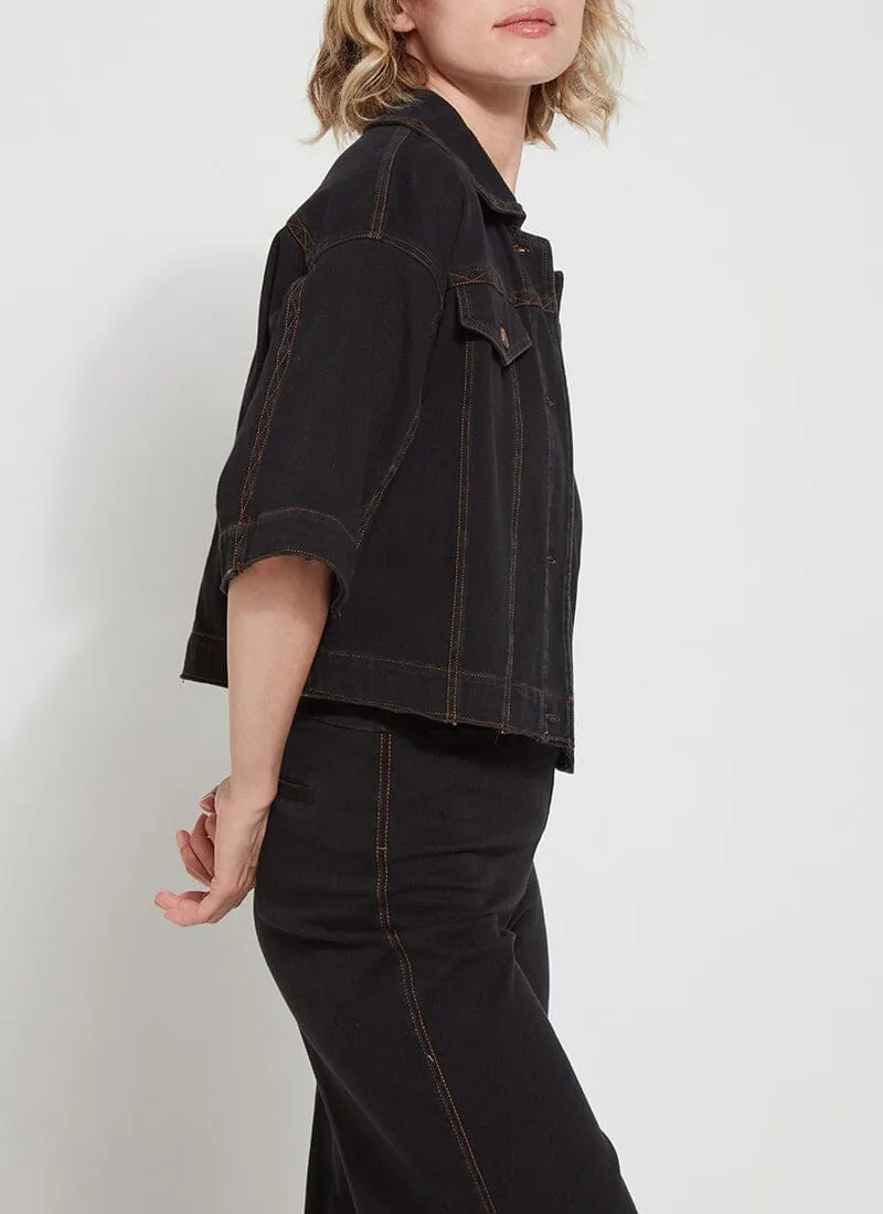 Peoria Crop Denim Jacke