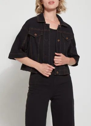 Peoria Crop Denim Jacke