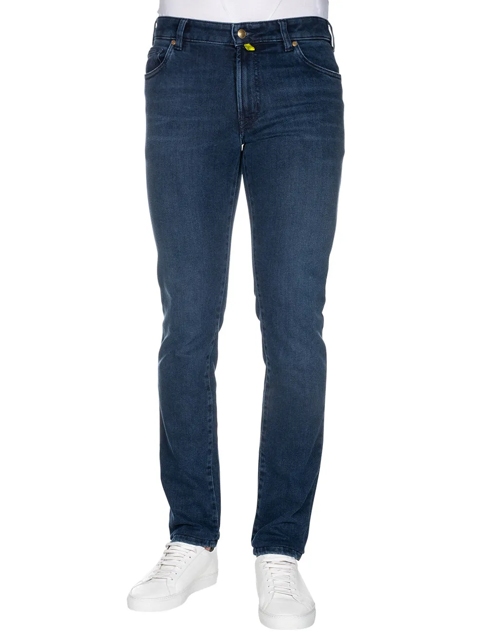 Phoenix Ultra Dehnbare Fünf-Taschen-Jeans Blau