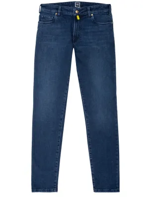 Phoenix Ultra Dehnbare Fünf-Taschen-Jeans Blau