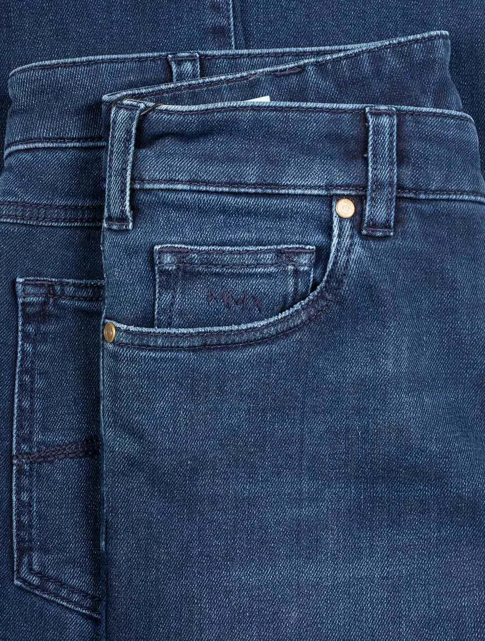 Phoenix Ultra Dehnbare Fünf-Taschen-Jeans Blau