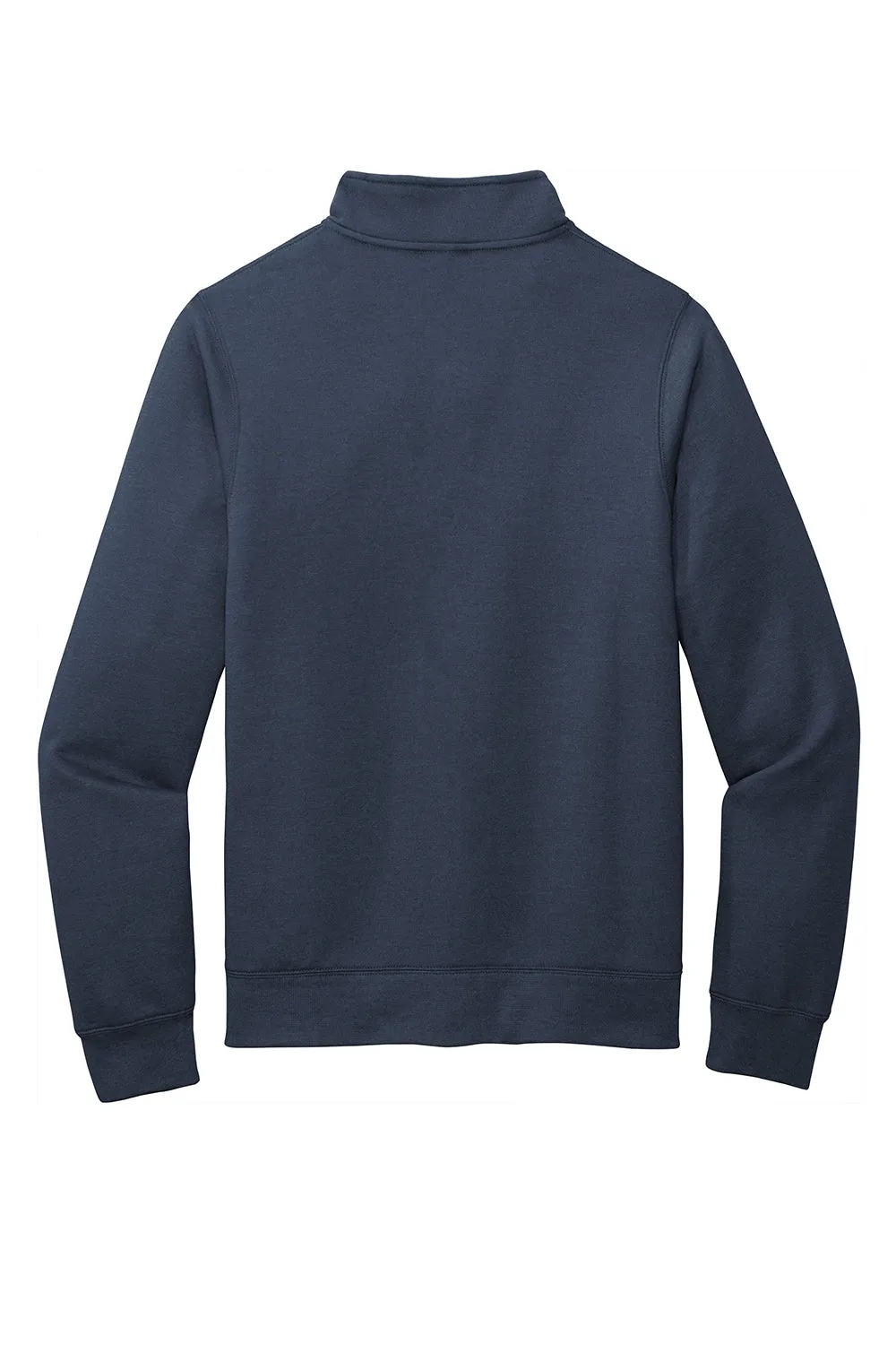 Port & Company Herren Core Fleece Full-Zip Sweatshirt mit Taschen - Marineblau