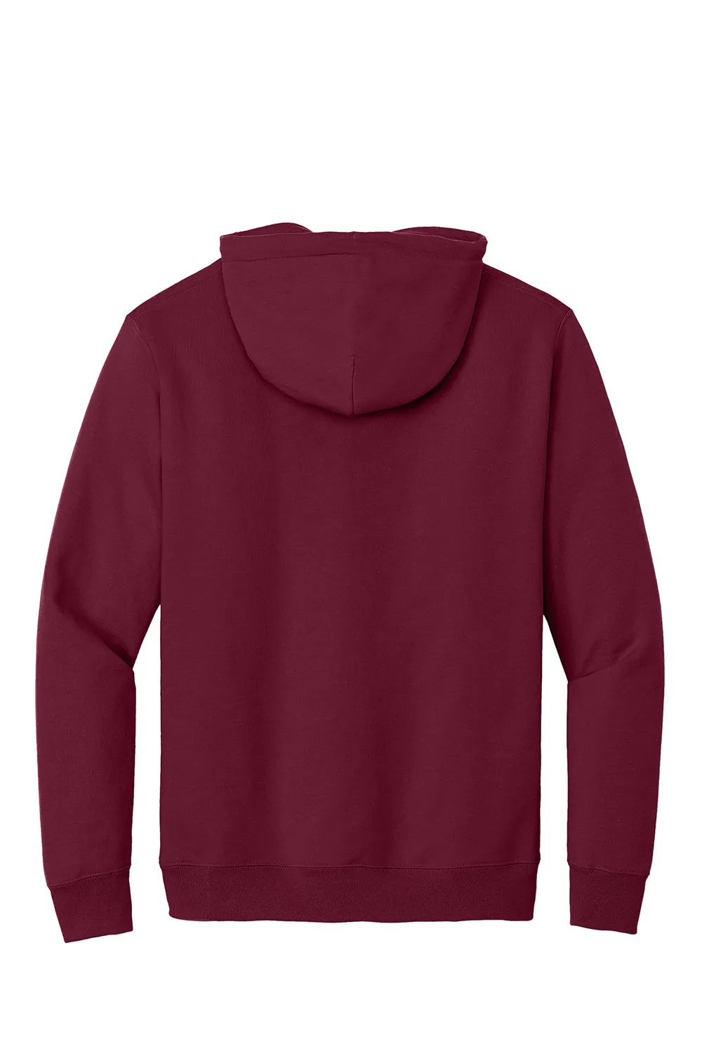 Port & Company Herren Essential Pille-resistente Fleece Kapuzenpullover Hoodie mit Beuteltasche - Kardinalrot