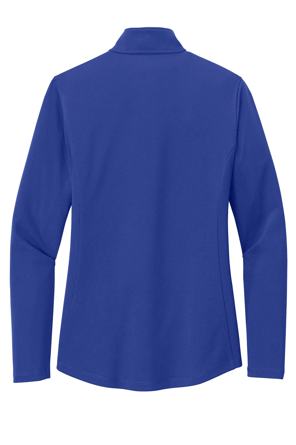 Port Authority Damen Dry Zone Feuchtigkeitstransportierendes Mikromesh 1/4-Zip Sweatshirt - Echt Royalblau