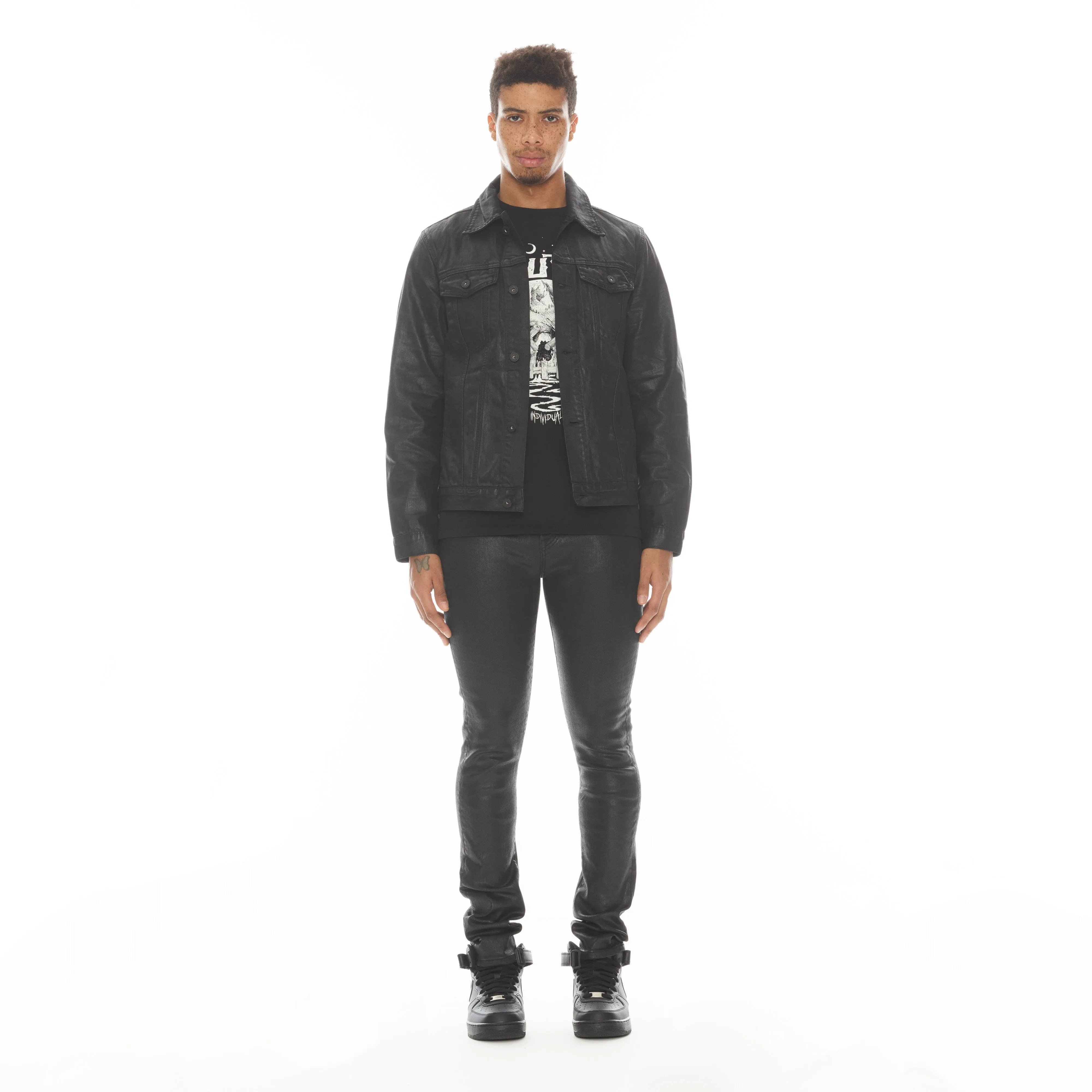 PUNK SUPER SKINNY IN SCHWARZ