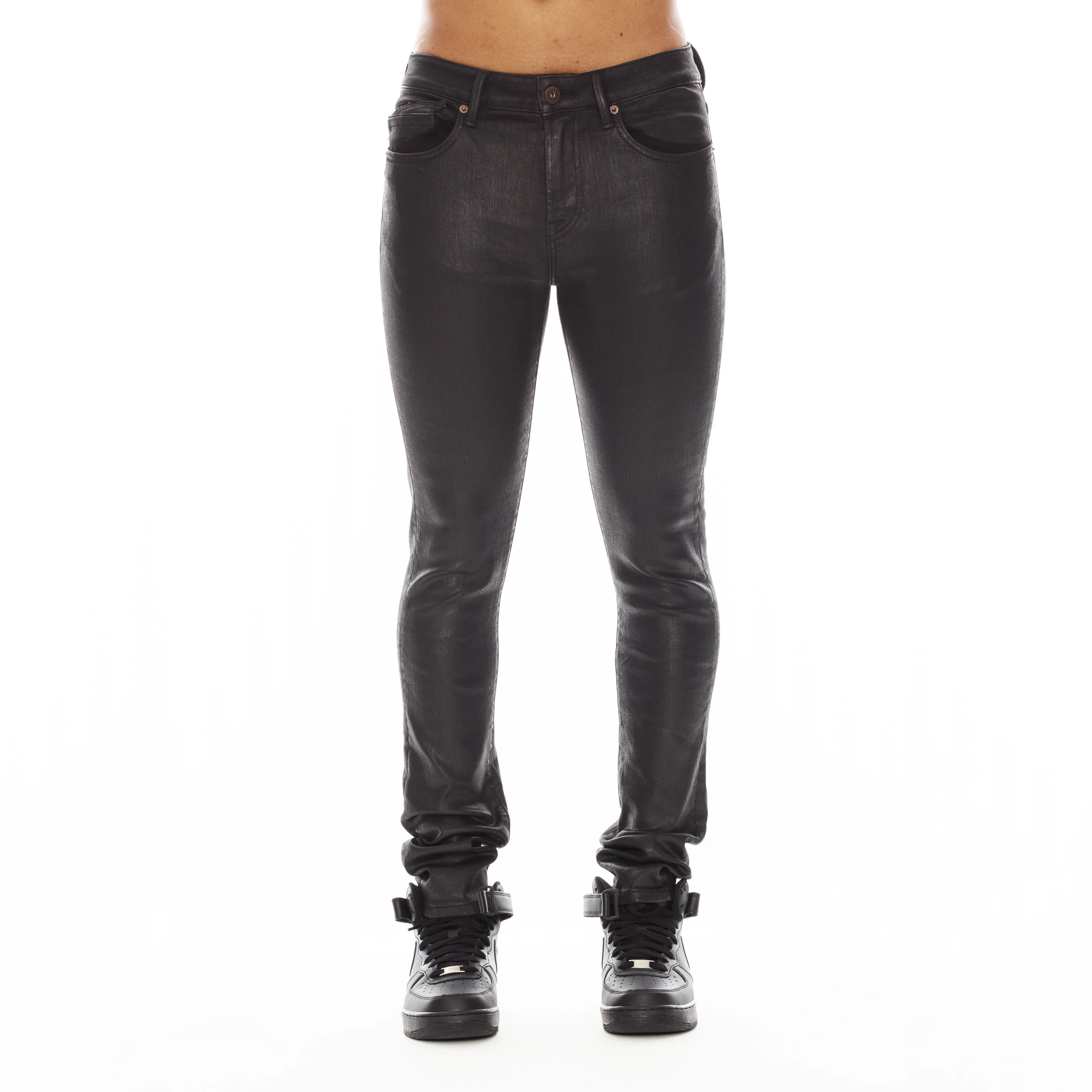 PUNK SUPER SKINNY IN SCHWARZ