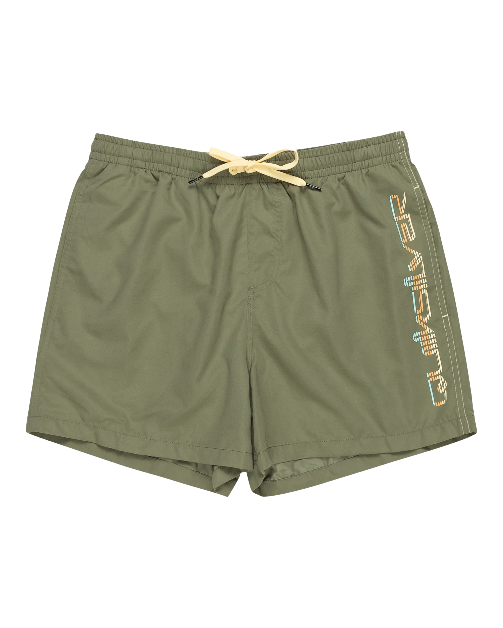 Quiksilver Kleidung Hinter den Wellen Volley Shorts in Vierblättrigem Kleeblatt