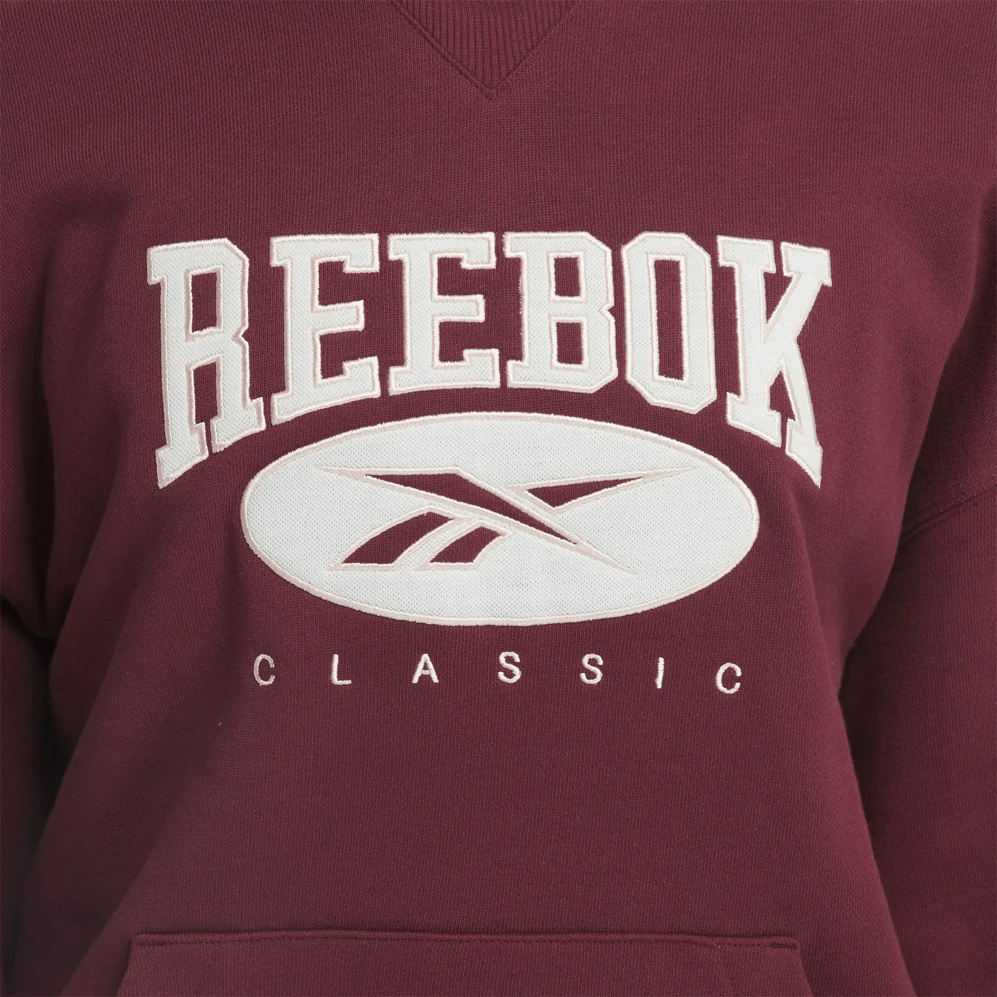 Reebok Bekleidung Damen Classics Archive Essentials French-Terry-Hoodie mit großem Logo