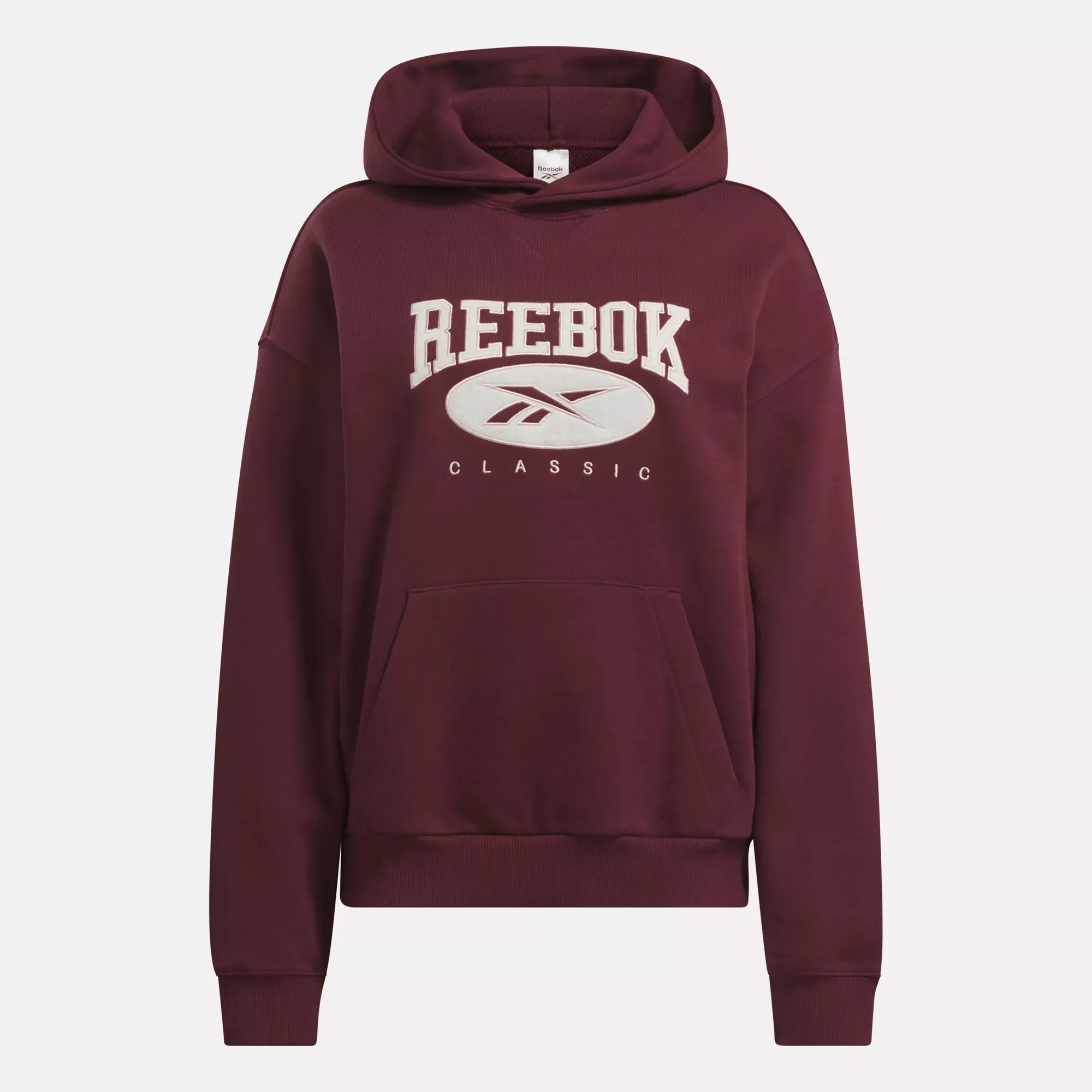 Reebok Bekleidung Damen Classics Archive Essentials French-Terry-Hoodie mit großem Logo