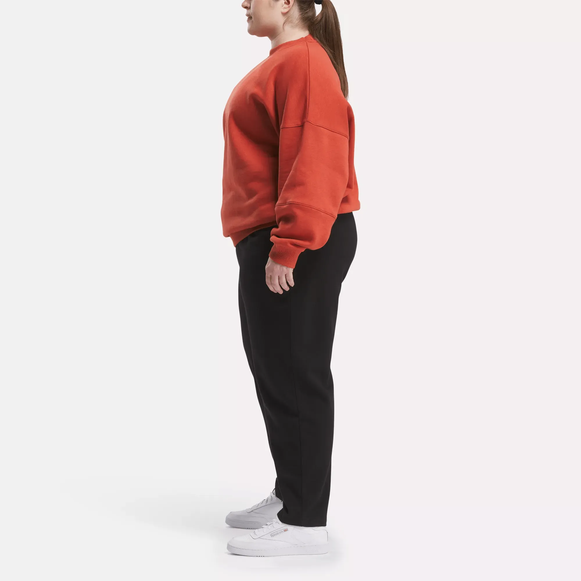 Reebok Bekleidung Damen Lux Übergroßes Crew (Plus Size)
