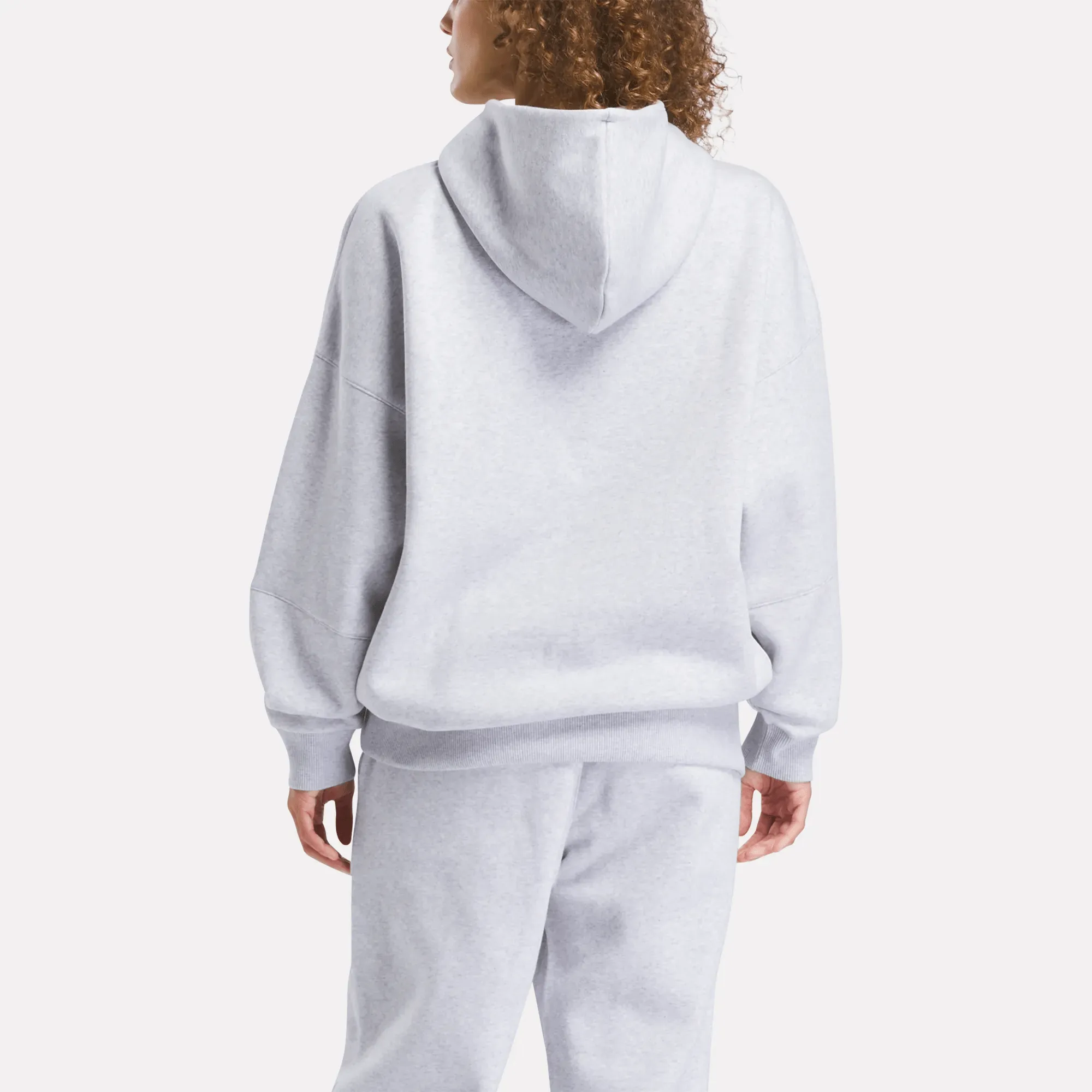Reebok Damenbekleidung Lux Übergroße Kapuzenjacke