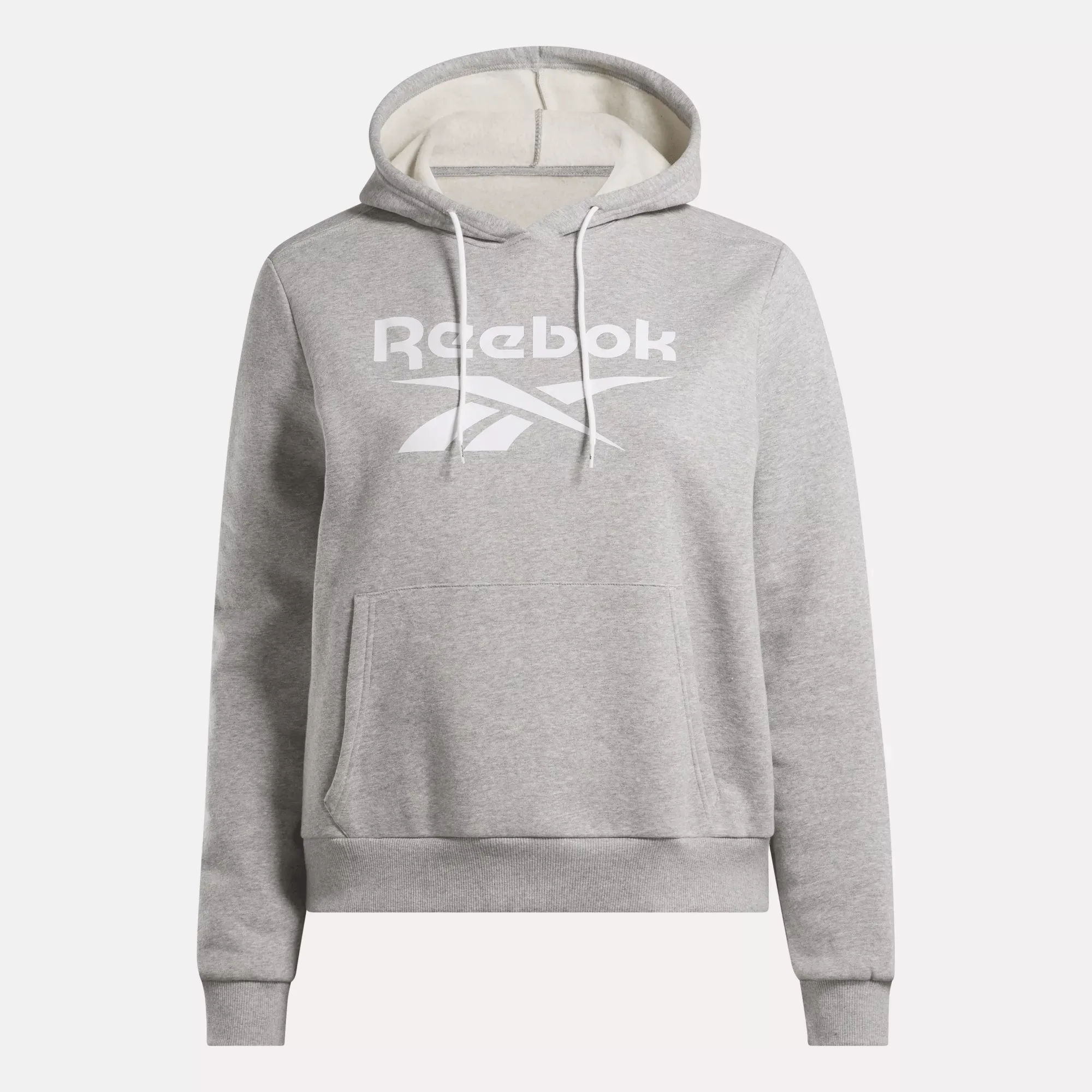 Reebok Bekleidung Damen Reebok Identity Fleece-Hoodie mit großem Logo (Plus Size)