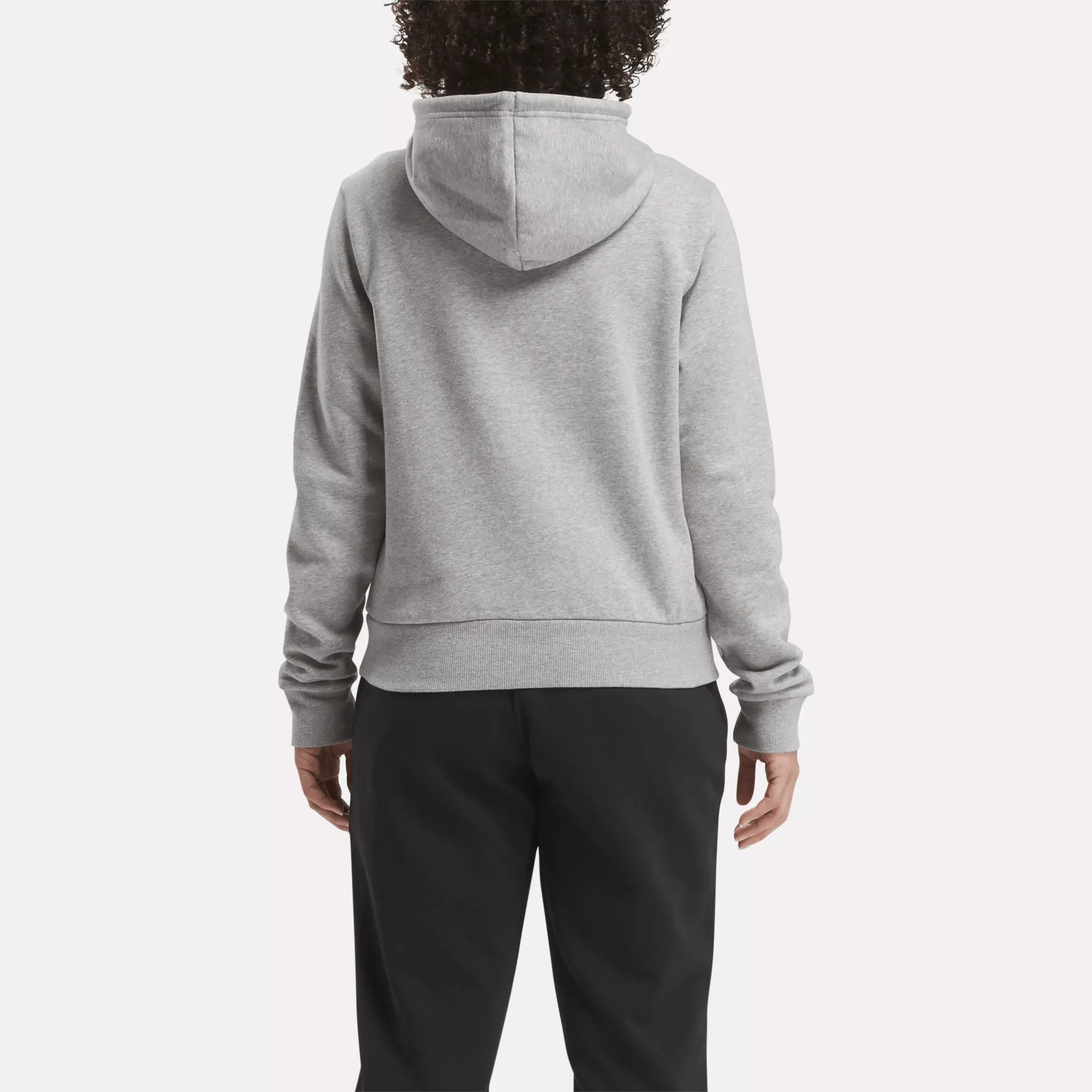 Reebok Bekleidung Damen Reebok Identity Fleece Hoodie mit großem Logo