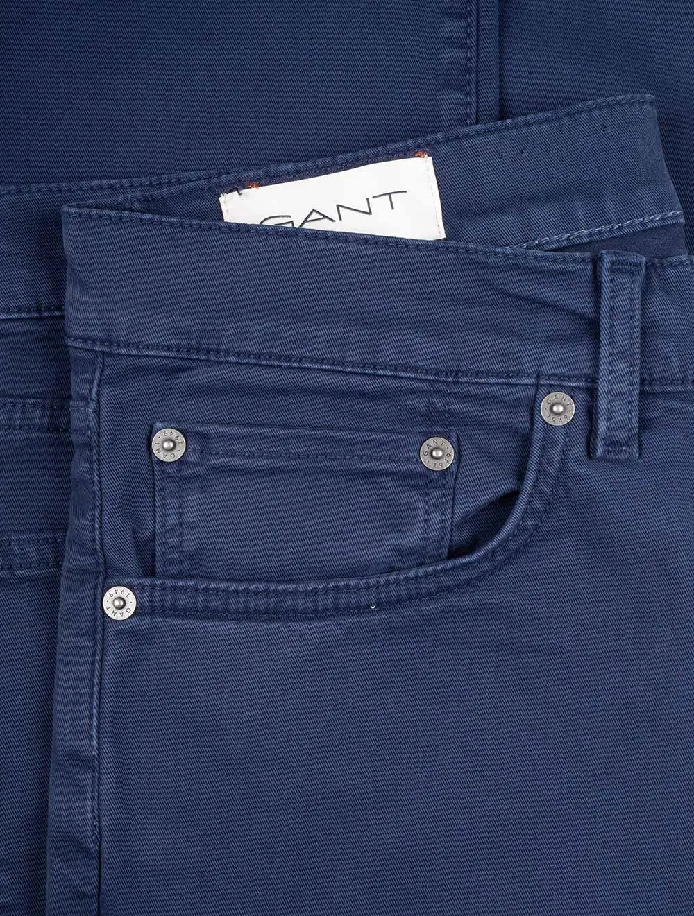 Reguläre Wüsten Jeans Marine