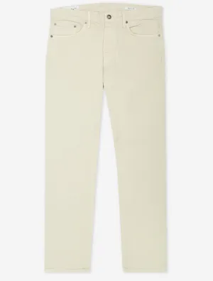 Reguläre Desert Jeans Seidenmatt Beige