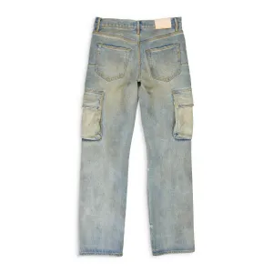 ENTSPANNT CARGO SCHMUTZIG Indigo SKINNY JEANS